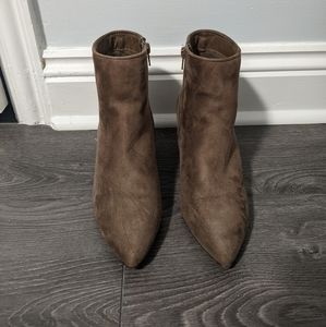 Steve Madden Tan Suede Booties